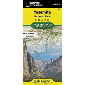 National Geographic Trails Illustrated Yosemite National Park Map